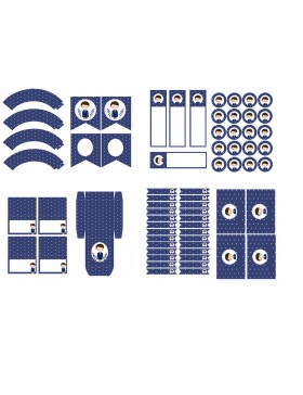 Kit de fiesta IMPRESO comunión 1