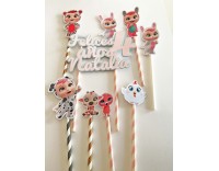 Topper Kit muñecas LOL personalizado + 4 muñecas