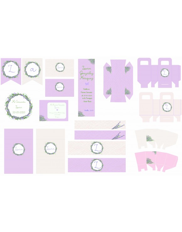 Kit de fiesta Lavanda