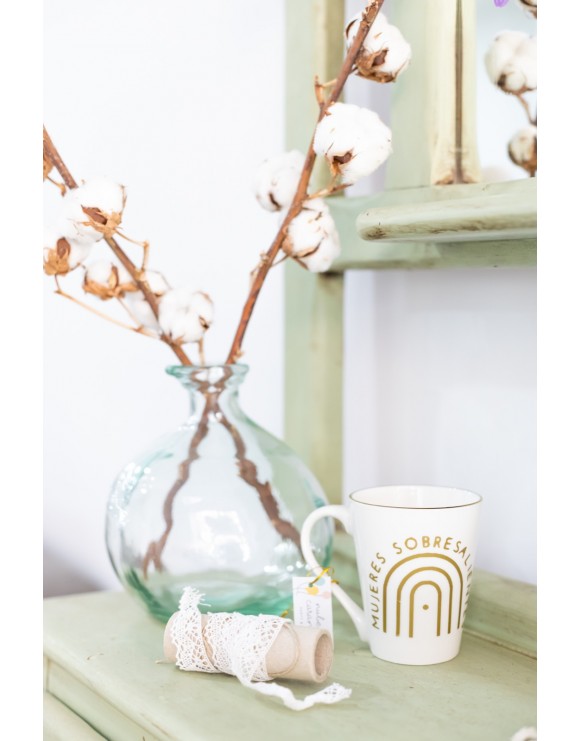 Taza personalizada White and Gold