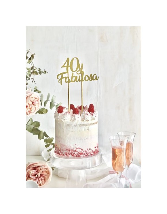 Topper 40 y fabulosa