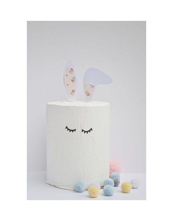 Topper Conejo Melocotón