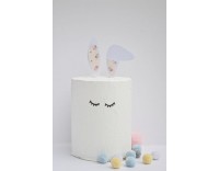 Topper Conejo Melocotón