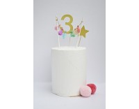 Topper Kit Guirnalda Tassels con estrella + edad