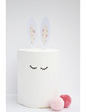 Topper Conejo Melocotón Modelo 2