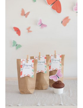 Comunión mariposas montada