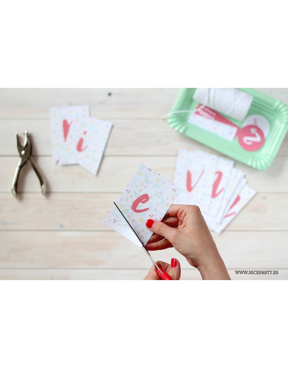 Comunión Flores Pastel Montada