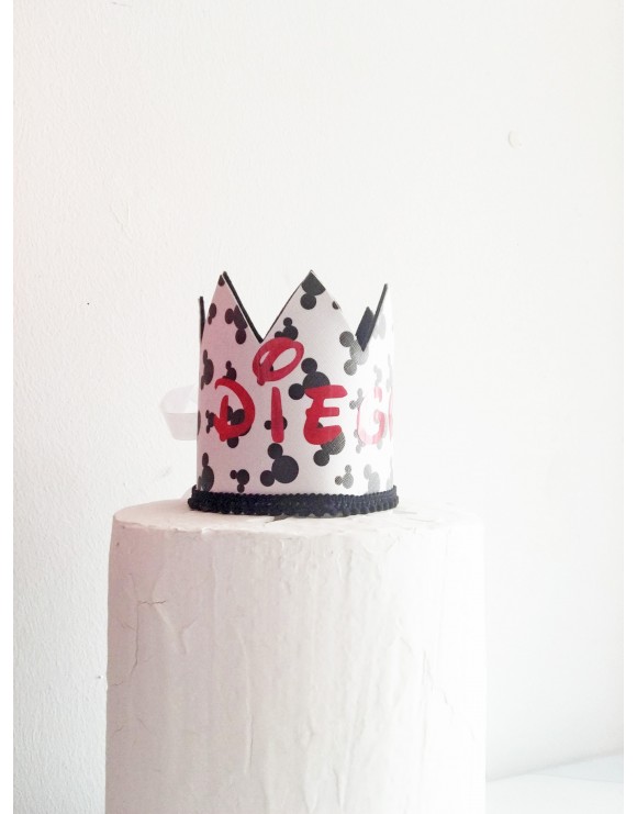 Corona Mickey personalizada