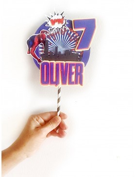 Topper Shaker Spiderman