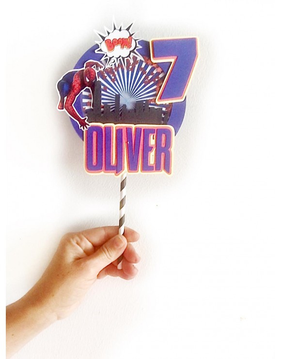 Topper Shaker Spiderman