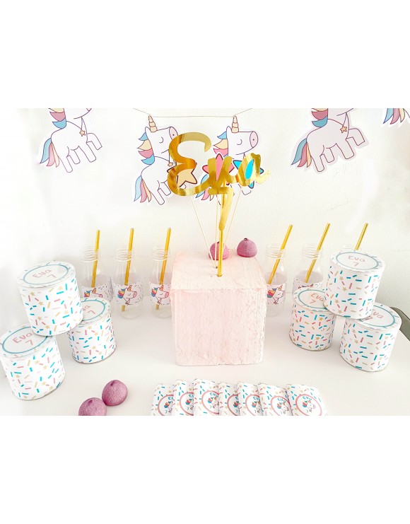 Kit Fiesta Unicornio Montado