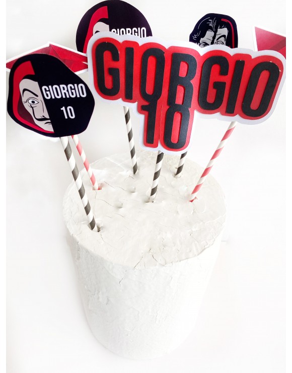 Topper kit La Casa de Papel