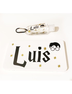 Pack caja mascarilla + gel Harry