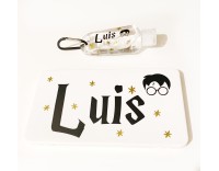 Pack caja mascarilla + gel Harry