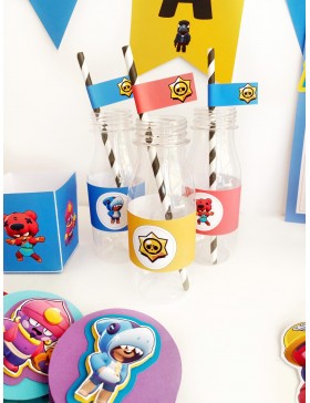 Kit de Fiesta Brawl Stars Montado
