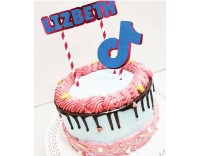 Topper tik. tok personalizado