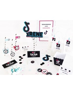Kit de fiesta tik tok MONTADO