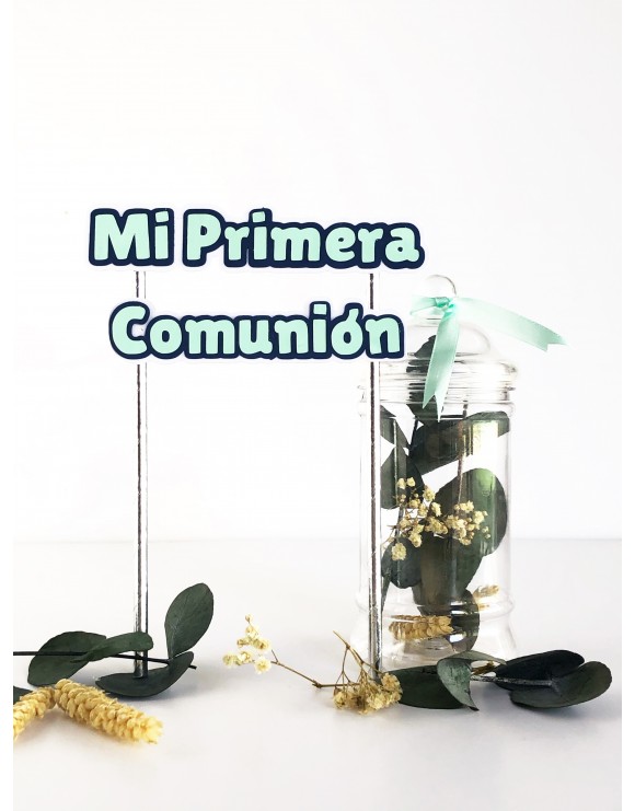 Topper Comunión Verde Agua