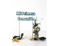 Topper Comunión Verde Agua