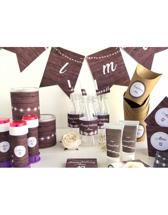 Kit de Fiesta Light & Wood