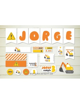 Kit de Fiesta Construcción