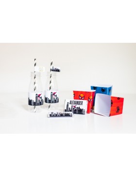Kit de Fiesta Spiderman Montado
