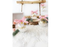 Bola de Navidad Cristal Personalizada