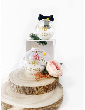 Bola de Navidad Novios