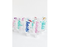 Bote gel hidroalcohólico con llavero