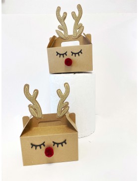 Caja de Navidad Reno