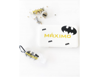 Pack caja + gel + kit cuelgamascarilla DIY Batman