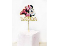 Topper minnie mouse personalizado