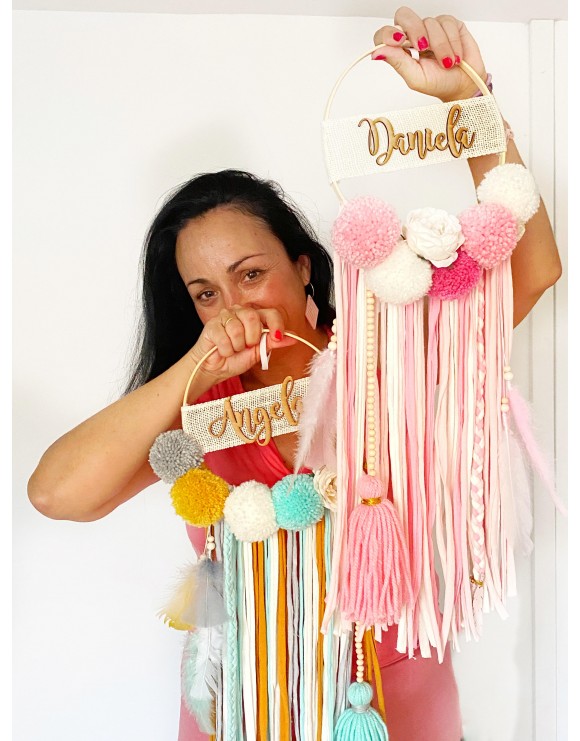 Atrapasueños personalizado con nombre