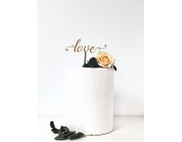 Topper metacrilato Love