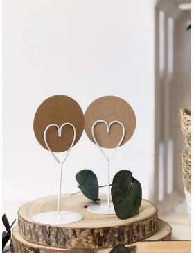 Señalador de sitio corazón