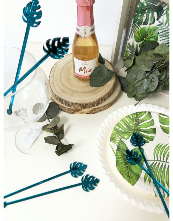 Agitador para Bebida Hoja