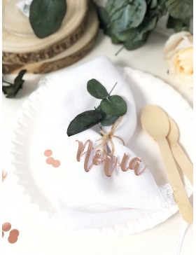 Marcasitios Novia/Novio Metacrilato