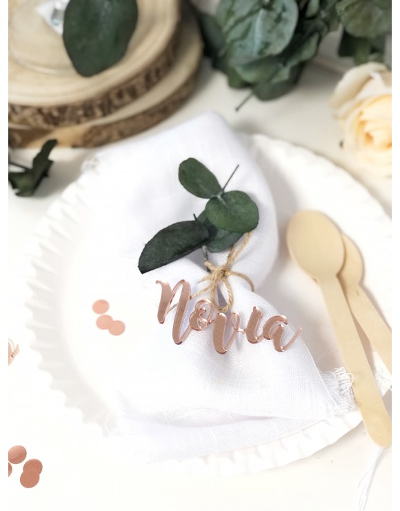 Marcasitios Novia/Novio Metacrilato