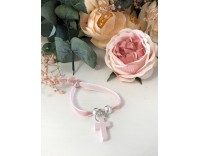 Pulsera para Comunión Pink Lady