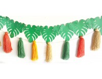 Guirnalda hojas selva 