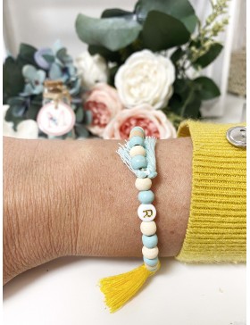 Pulsera personalizada DIY + inicial