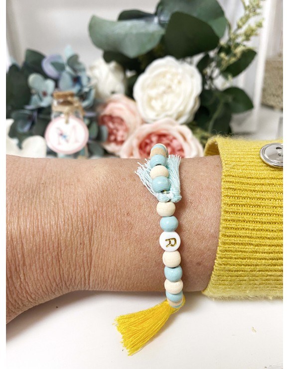 Pulsera personalizada DIY + inicial