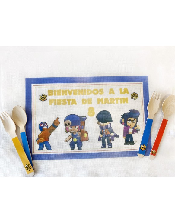 Mantel Individual de Fiesta Personalizado