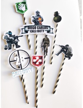 Topper para tarta call of duty