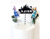 Topper para tarta fortnite