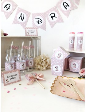 Caja de fiesta Minnie Mouse Bebé
