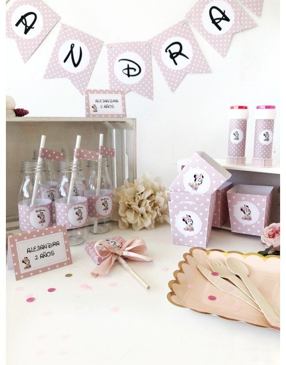Caja de fiesta Minnie Mouse Bebé