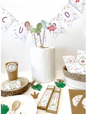 Kit de fiesta Dinosaurios baby