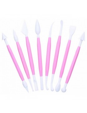 Set de 8 estecas para modelar Kitchen Craft